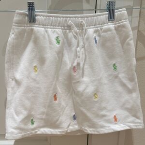 Polo by Ralph Lauren White Skirt with Multicolor Embroidery